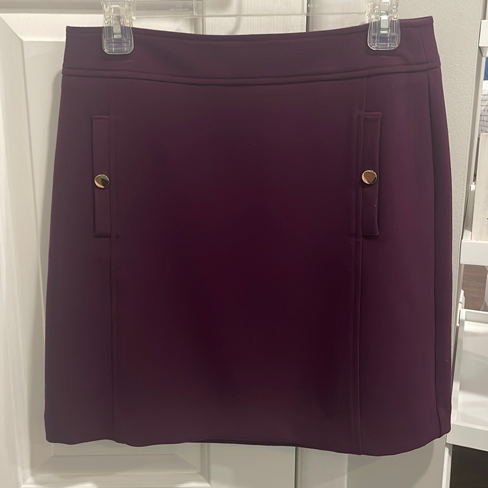 Loft purple skirt